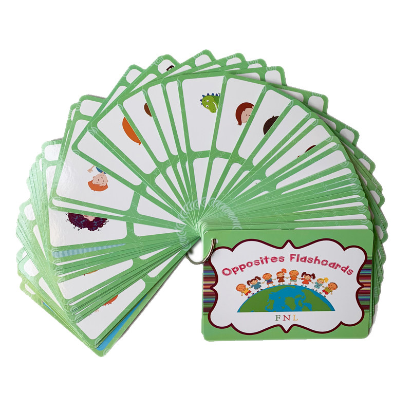 Kids Education Card - 100 Cartões de Vocabulário em Inglês