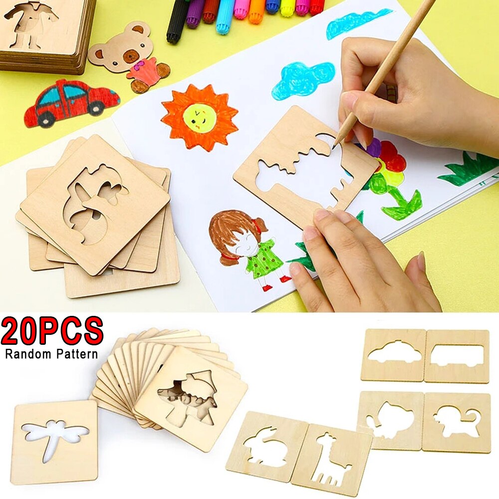 Kids Education Template - 20 pçs montessori crianças brinquedos de