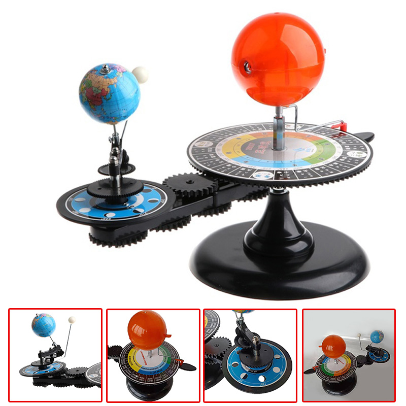 Solar System Model - 1 conjunto de sol terra lua