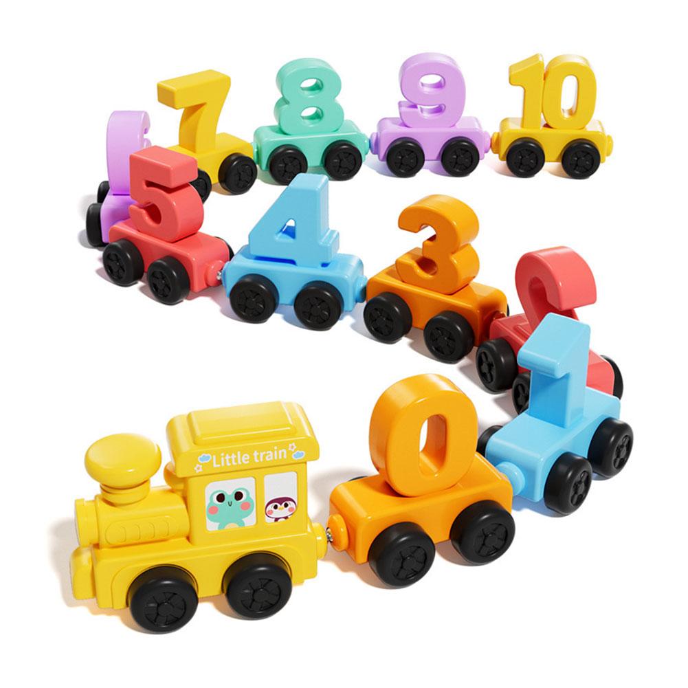 Kids Educational Box - Conjunto de Brinquedos Educativos Montessori Trem