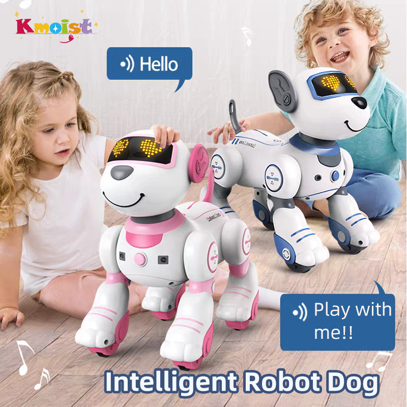 Coding Robot Toy - Controle remoto inteligente robô cão eletrônico