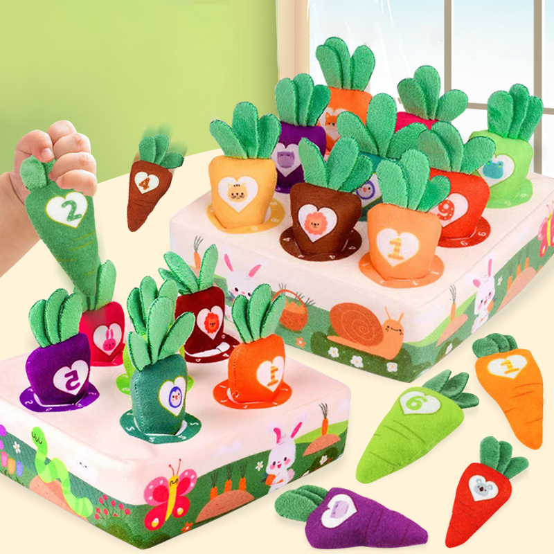 Jogo de Colheita de Cenouras p - Kids Educational Box avaliação e preço