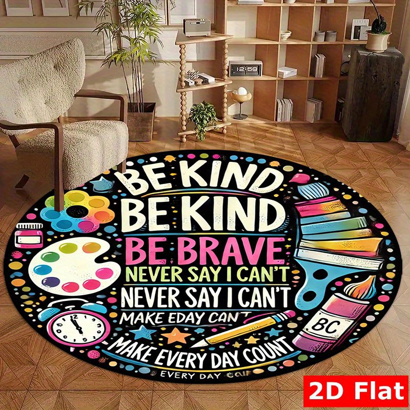 Citação Motivacional Be Kind B - Kids Education Quotes avaliação e preço