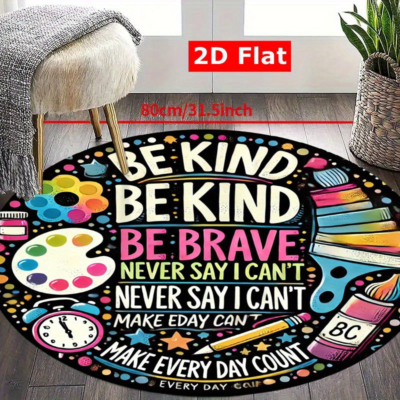 Citação Motivacional Be Kind B - Kids Education Quotes avaliação e preço