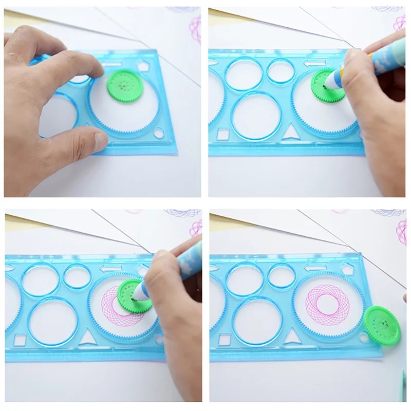 Conjunto de Estênceis de Desen - Kids Education Template avaliação e preço