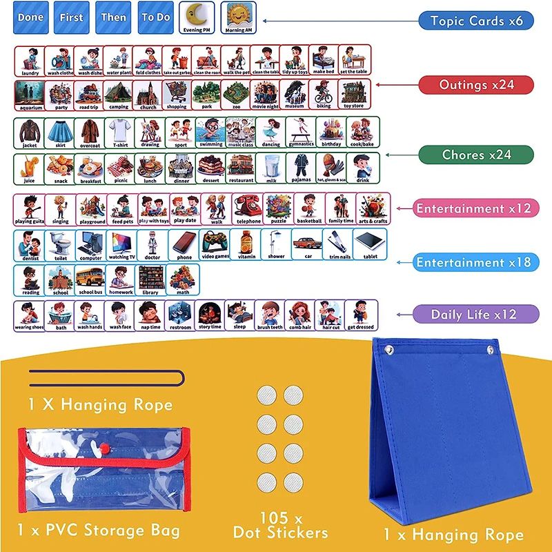 Quadro de Tarefas Visual para  - Kids Education Planner avaliação e preço