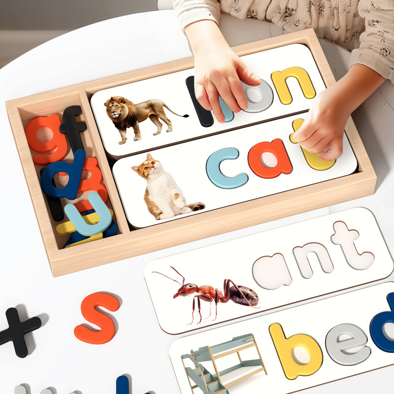 Jogos de Soletrar Palavras par - Kids Education Card avaliação e preço