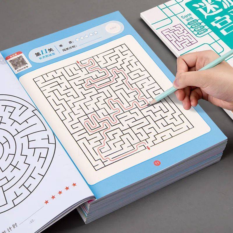 Crianças labirinto jogo livro  - Kids Educational Workbooks avaliação e preço