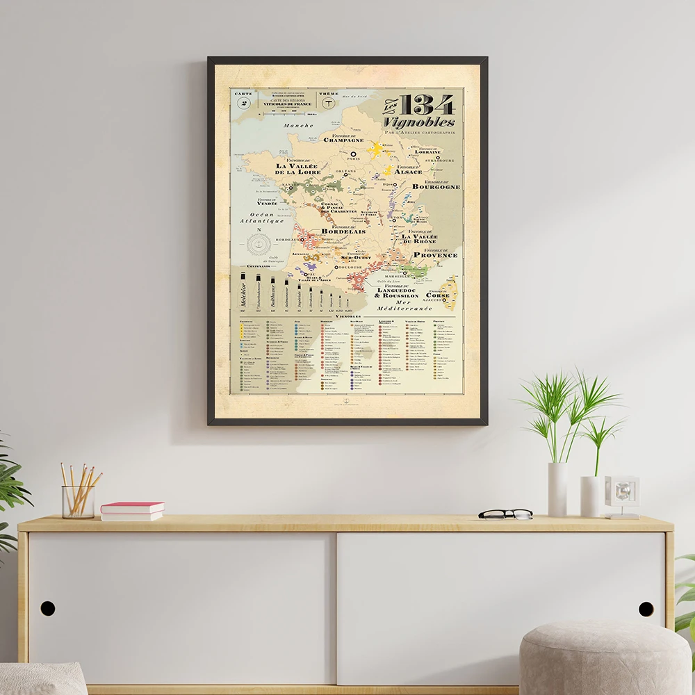 Mapa retrô europa cidade videi - Kids Education Quotes avaliação e preço