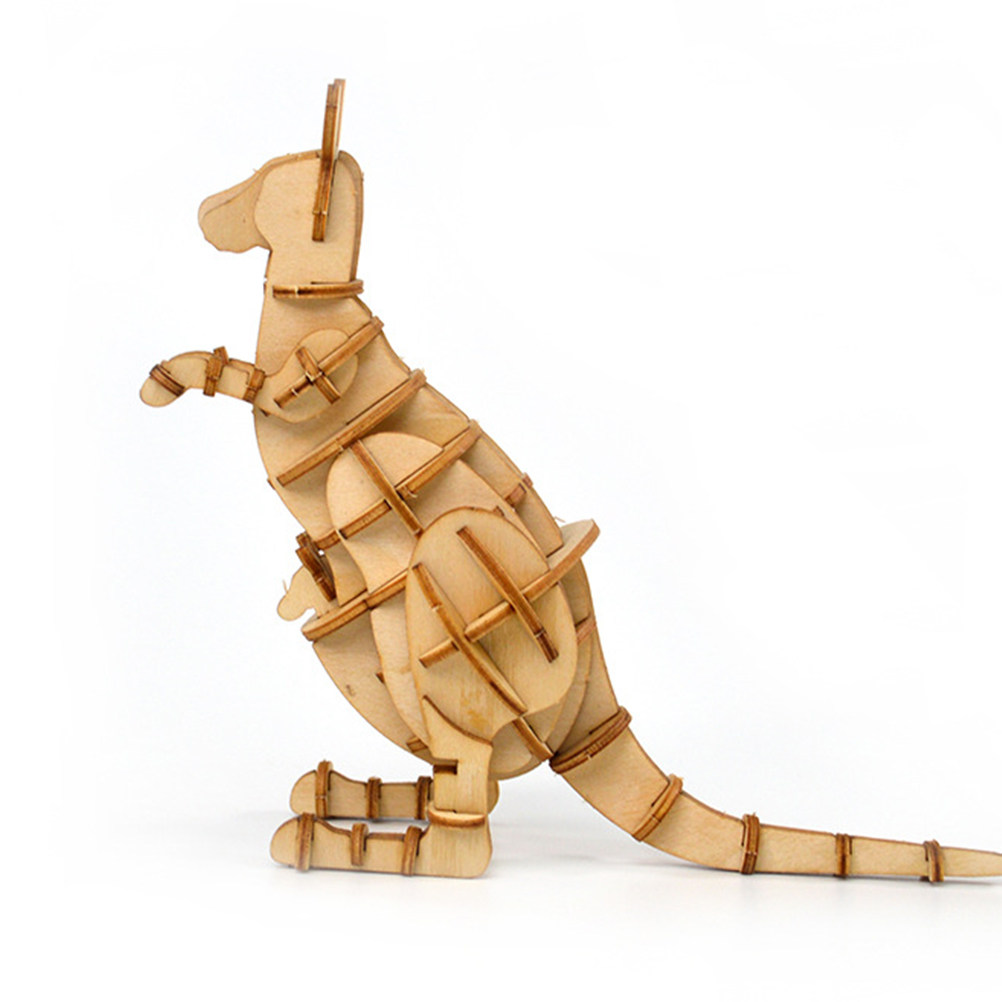 Quebra-Cabeça de Madeira 3D Ca - Kangaroo Kids Education avaliação e preço