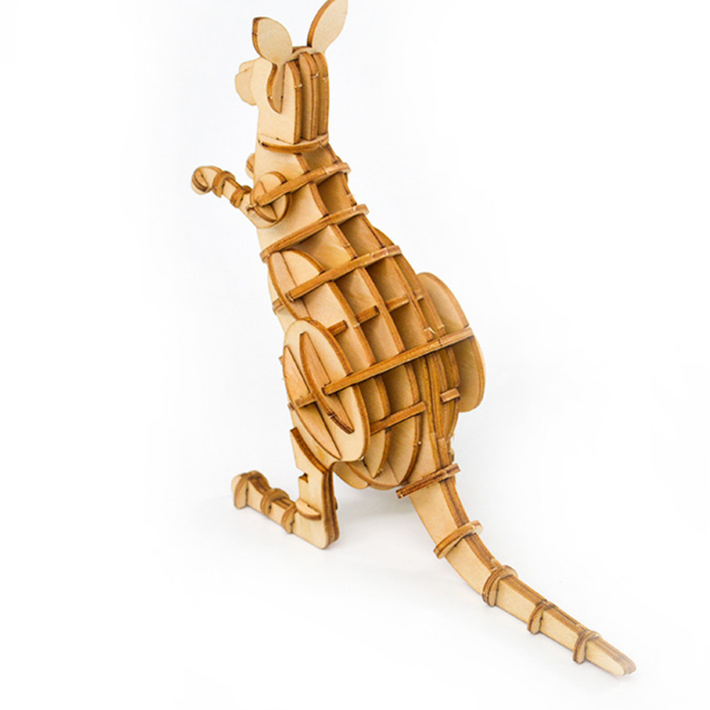 Quebra-Cabeça de Madeira 3D Ca - Kangaroo Kids Education avaliação e preço