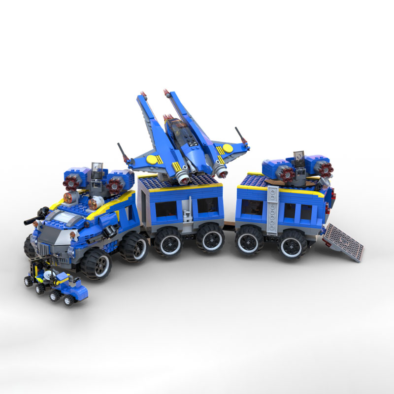 1379PCS MOC Earth Defense HQ - - Kids Definition Of Education avaliação e preço