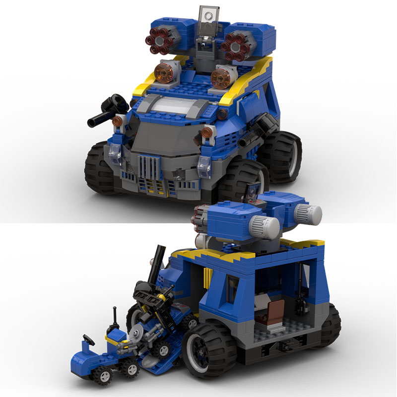 1379PCS MOC Earth Defense HQ - - Kids Definition Of Education avaliação e preço