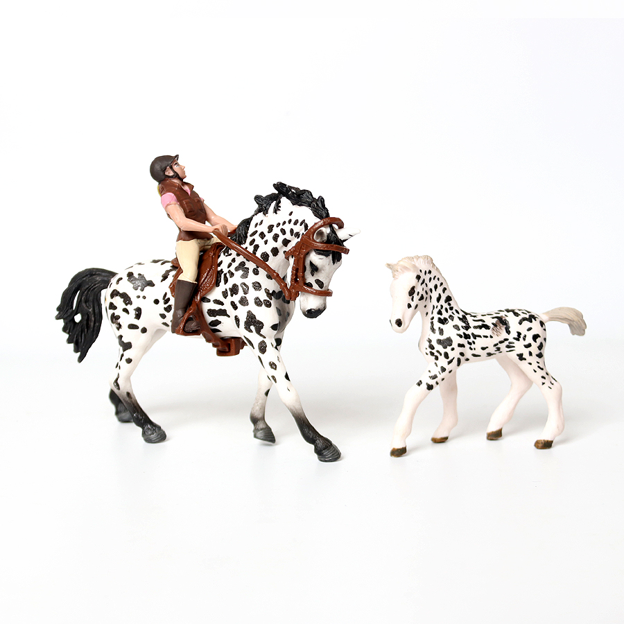 Realista Trakehner Knabstruppe - Kids Education Picture avaliação e preço
