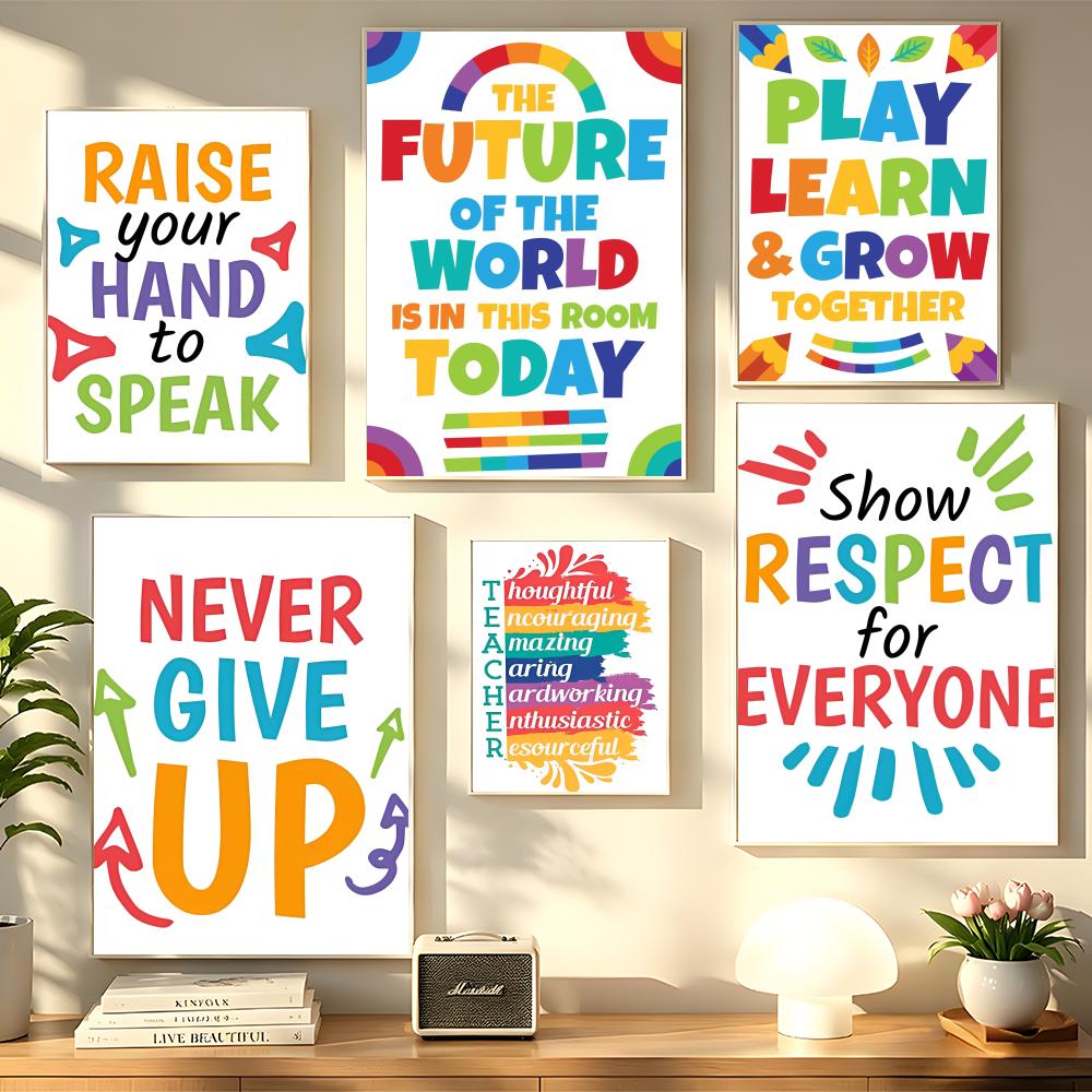 Pôster Educacional de Parede p - Kids Educational Poster avaliação e preço