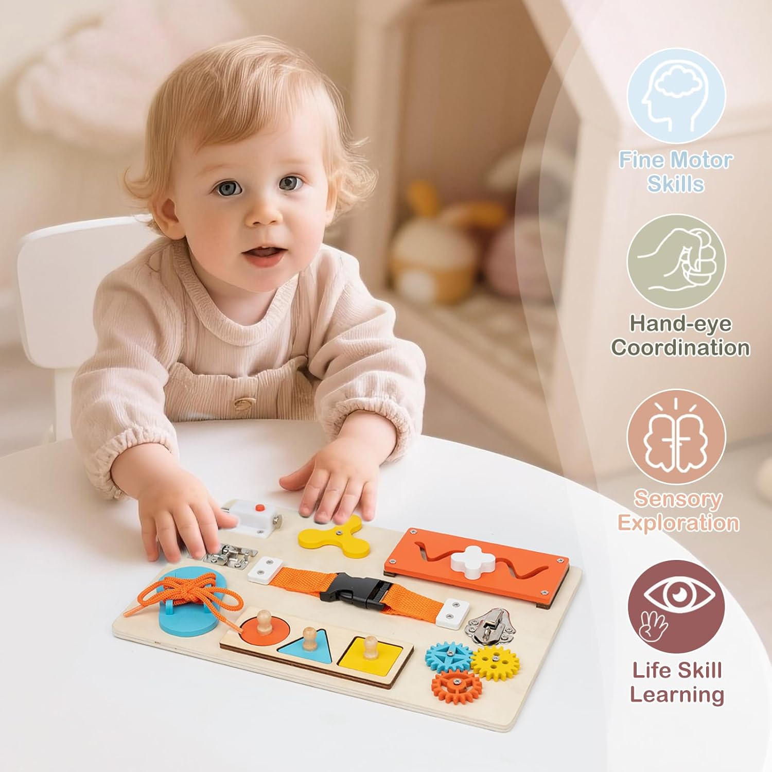 Placa ocupada montessori para  - Kids Educational Box avaliação e preço