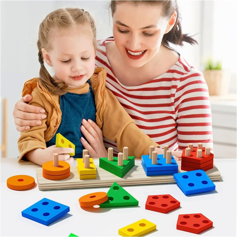 Montessori brinquedos de madei - Kids Educational Box avaliação e preço