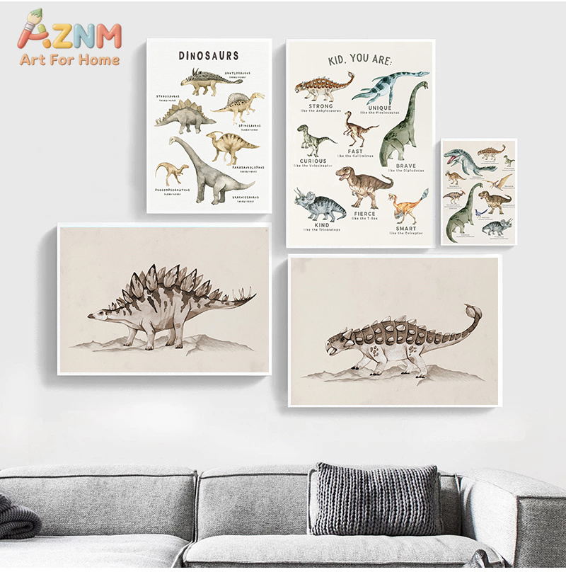 AZNM Arte de parede em tela co - Kids Education Quotes avaliação e preço