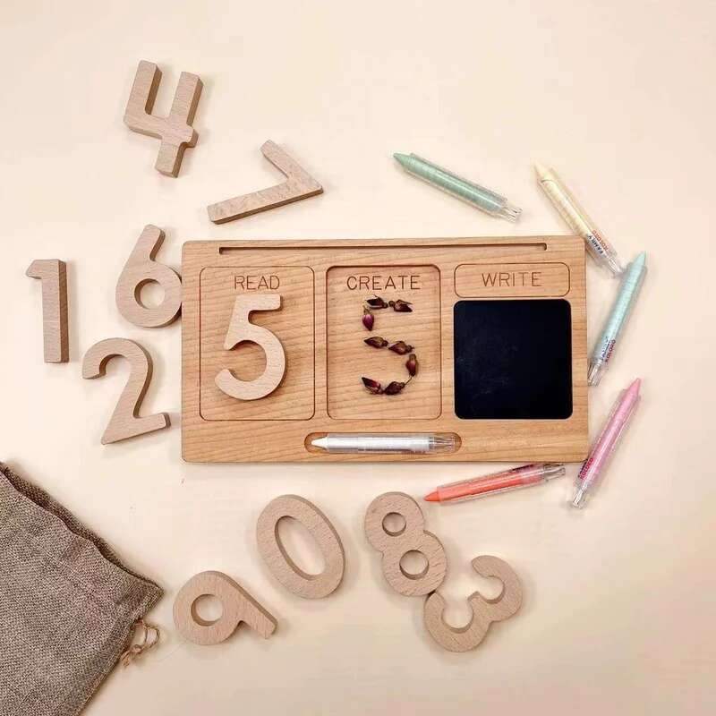 Novas crianças montessori apre - Kids Education Card avaliação e preço