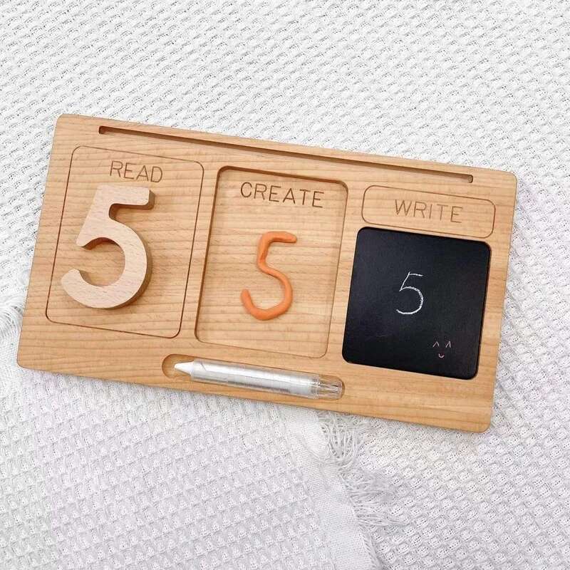 Novas crianças montessori apre - Kids Education Card avaliação e preço