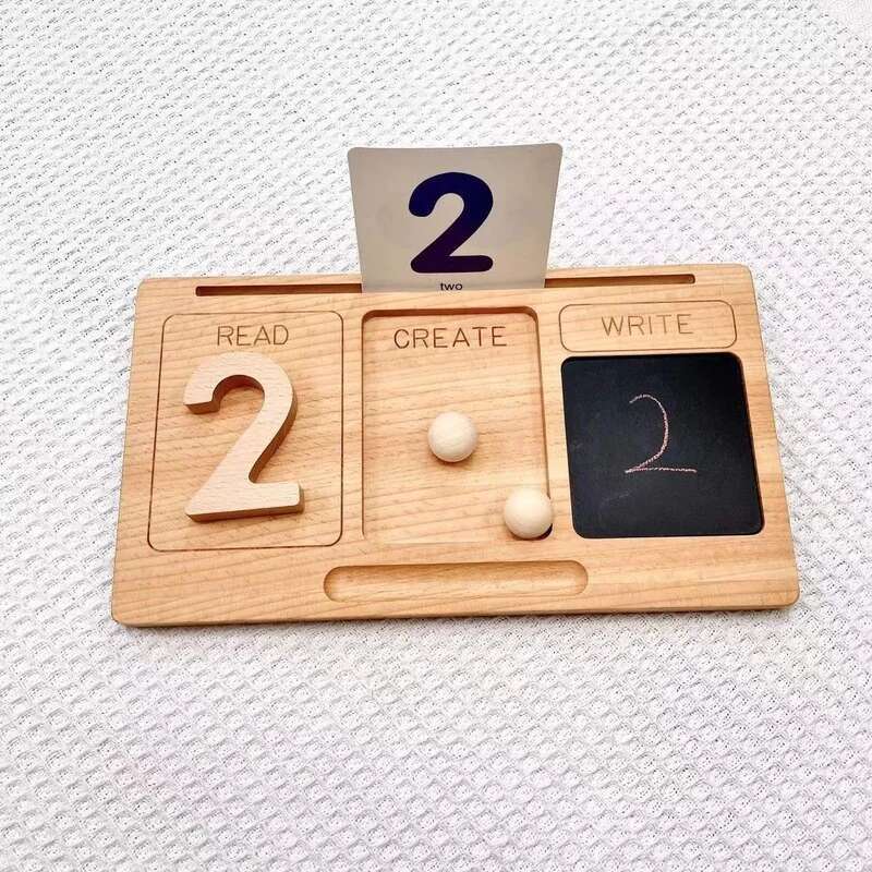 Novas crianças montessori apre - Kids Education Card avaliação e preço