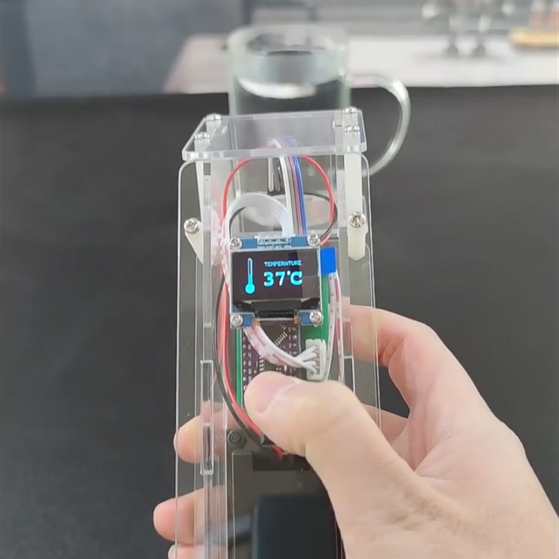 Termômetro de testa acrílico c - Coding Robot Toy avaliação e preço