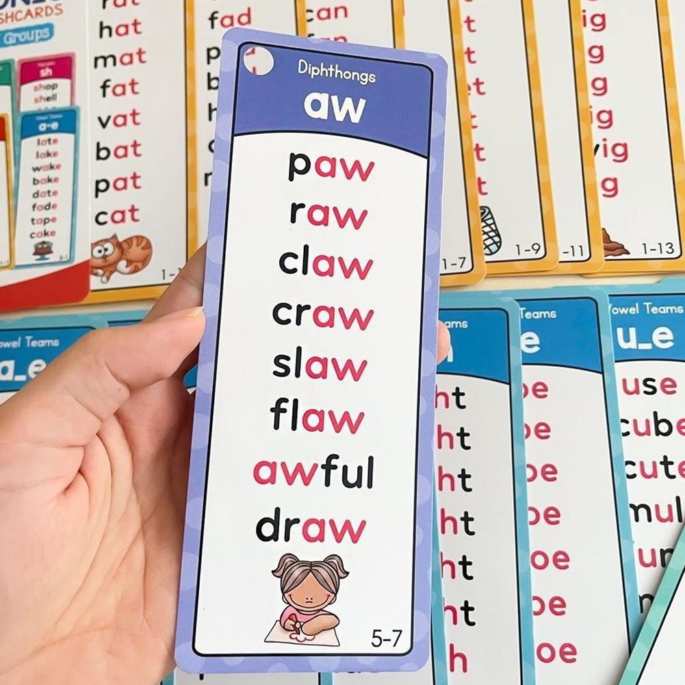 117 Cartões de Fonética para C - Kids Education Card avaliação e preço