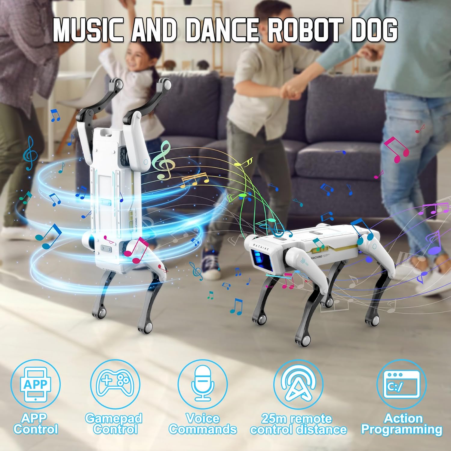 Cão Robô RC Multifuncional Int - Coding Robot Toy avaliação e preço