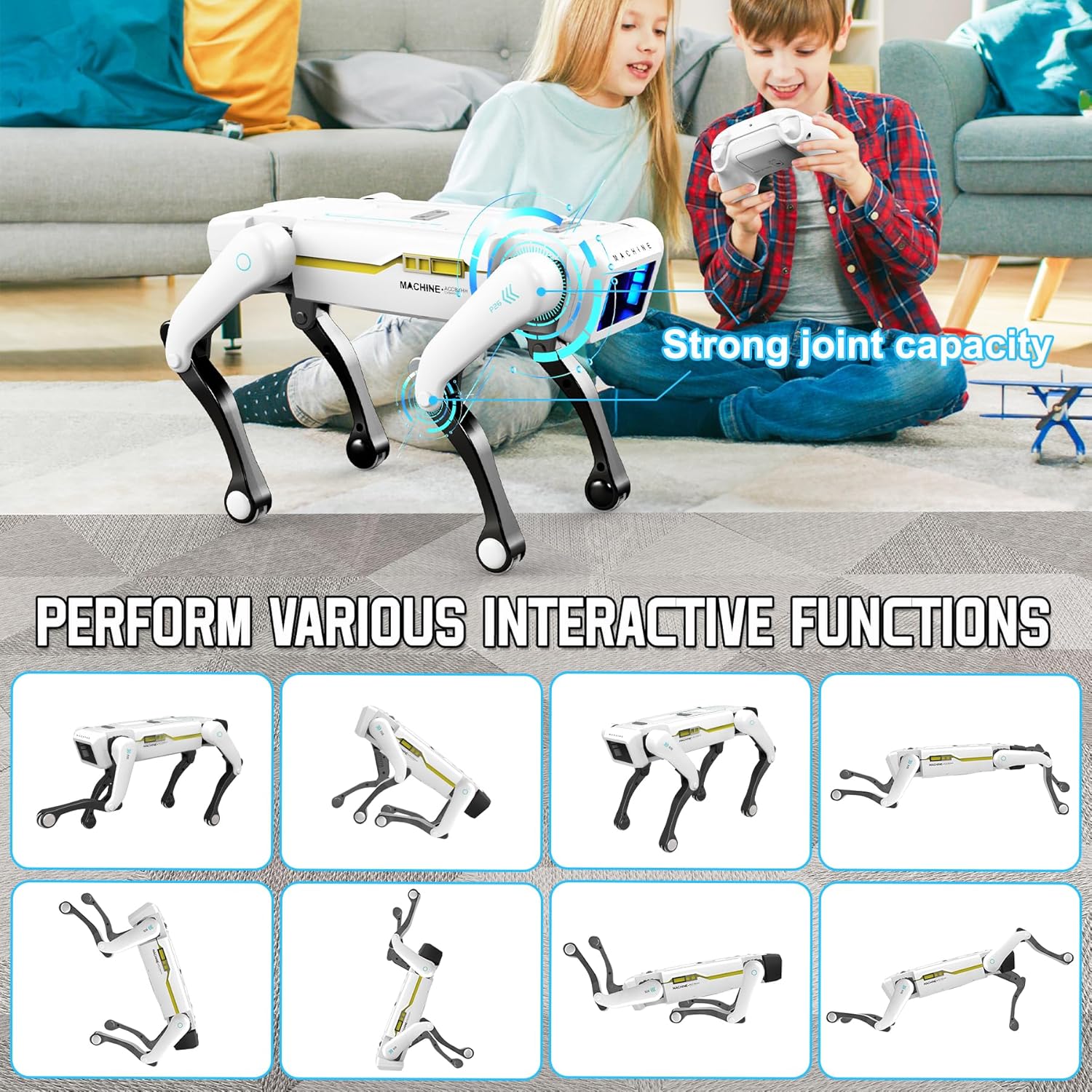 Cão Robô RC Multifuncional Int - Coding Robot Toy avaliação e preço