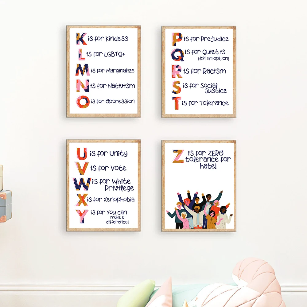 Berçário alfabeto direitos hum - Kids Education Quotes avaliação e preço