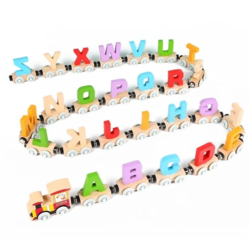 Montessori trem de madeira bri - Kids Educational Box avaliação e preço