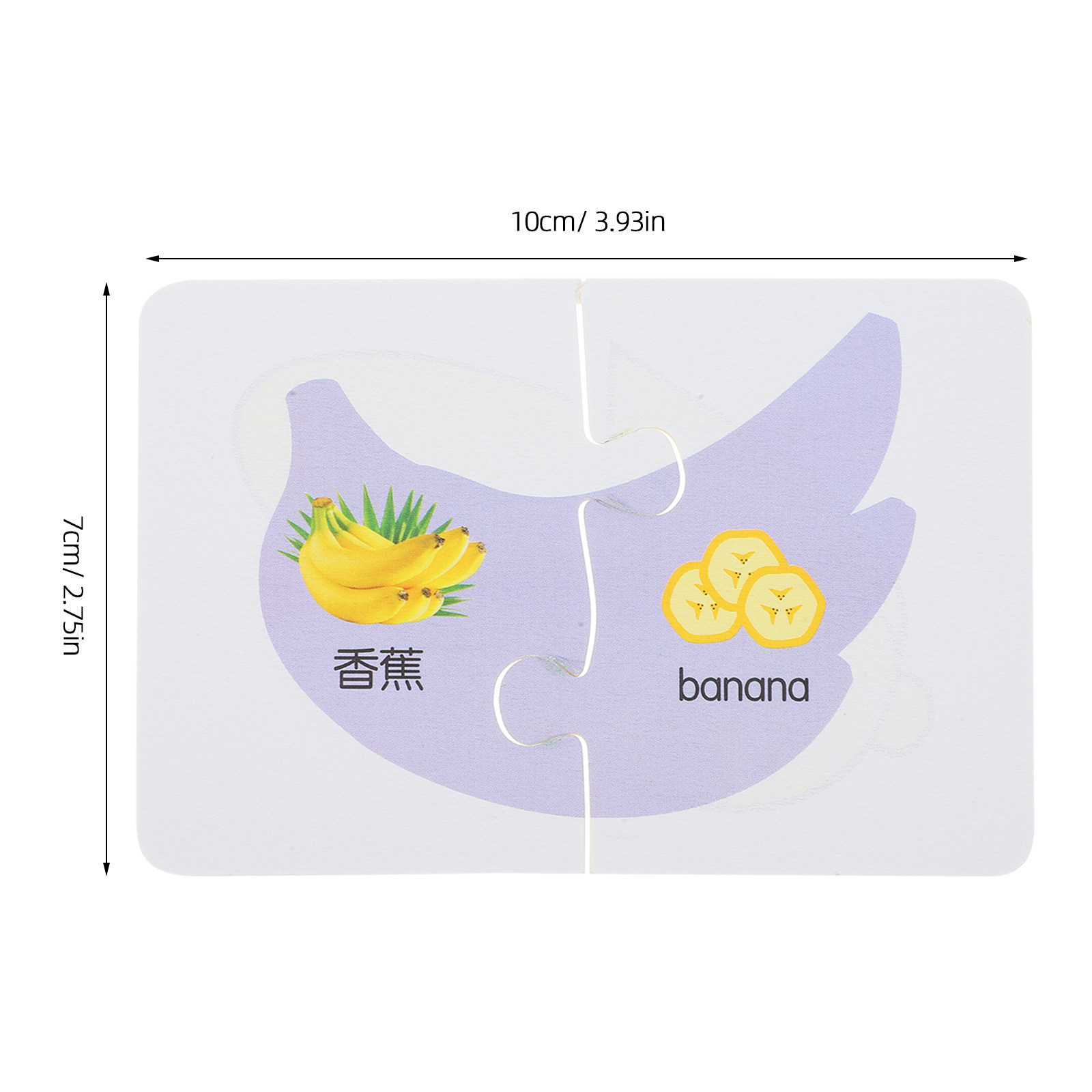 Conjunto de Cartões de Frutas  - Kids Education Card avaliação e preço