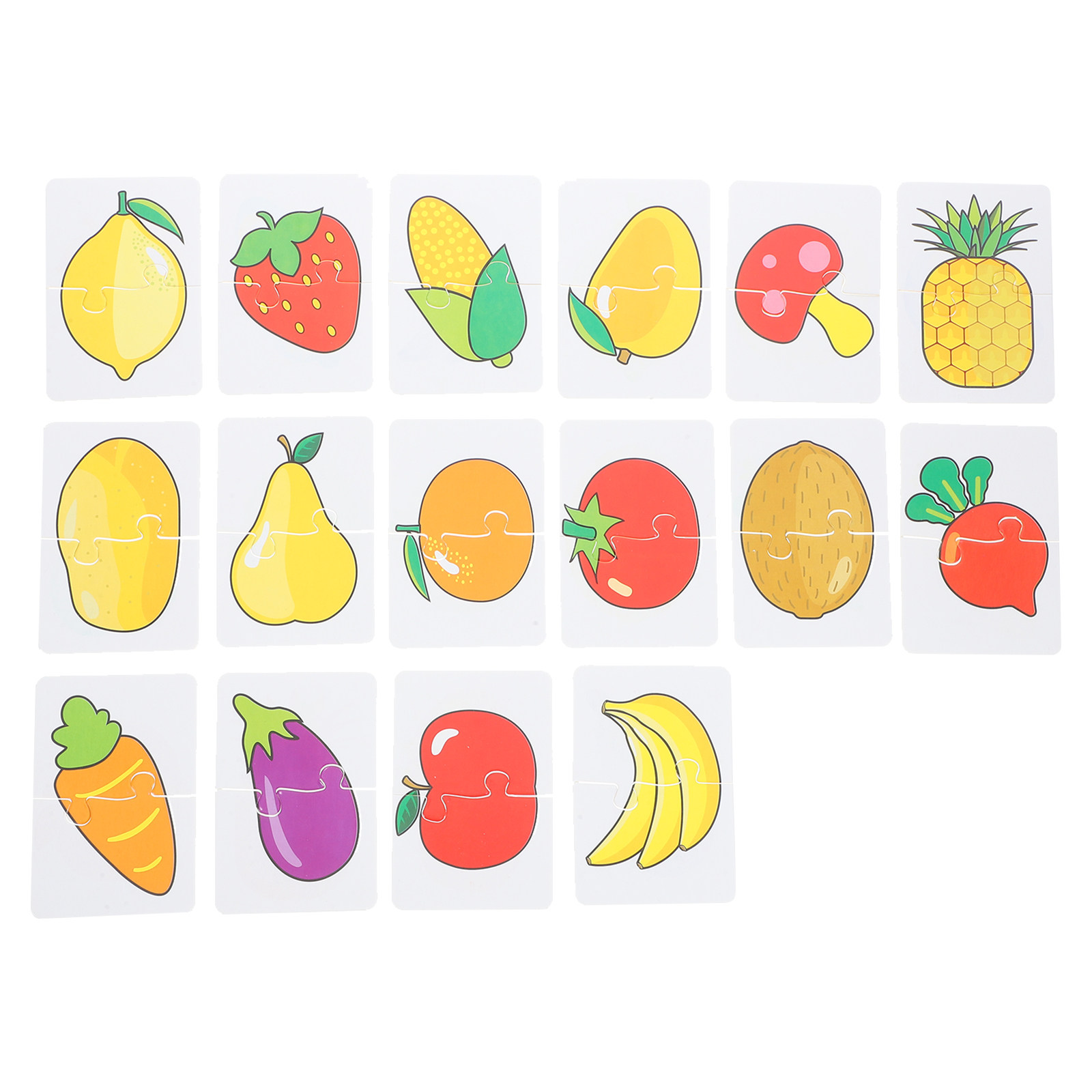 Conjunto de Cartões de Frutas  - Kids Education Card avaliação e preço
