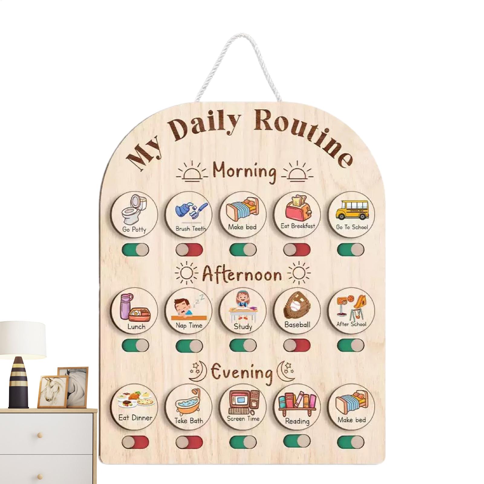 Horário visual para crianças,  - Kids Education Planner avaliação e preço