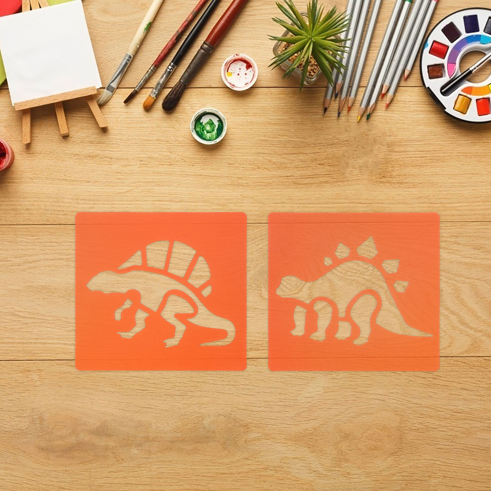 Conjunto de estênceis para des - Kids Education Template avaliação e preço