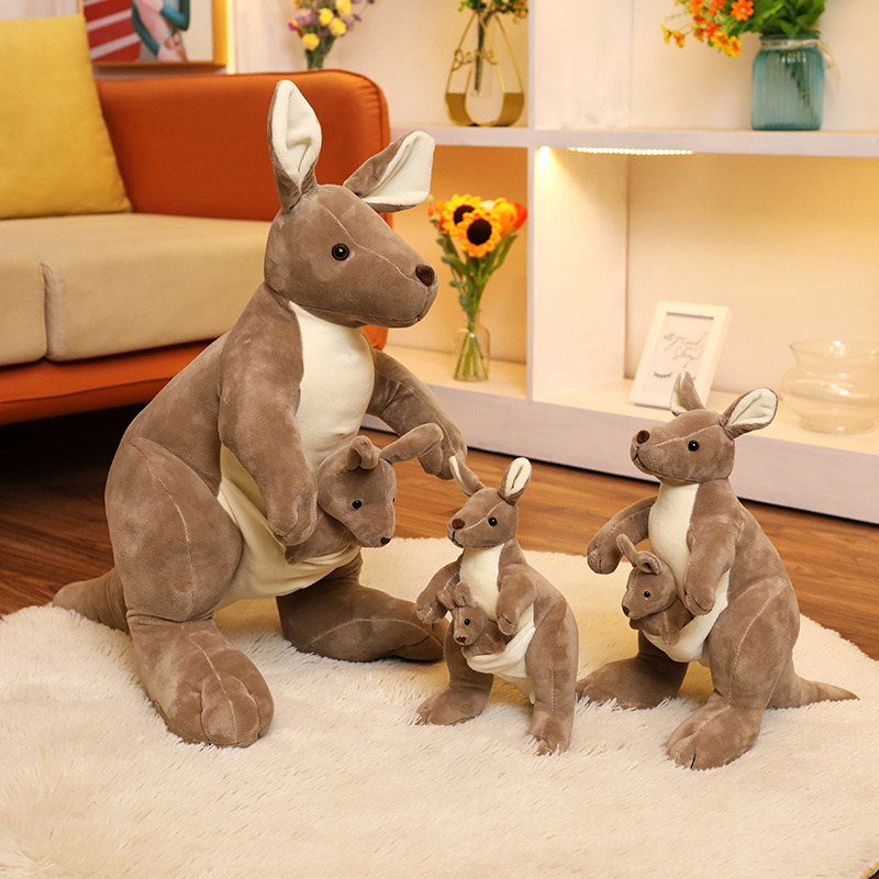 Mãe realista bebê canguru brin - Kangaroo Kids Education avaliação e preço